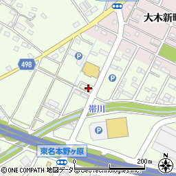 愛知県豊川市本野ケ原4丁目22周辺の地図