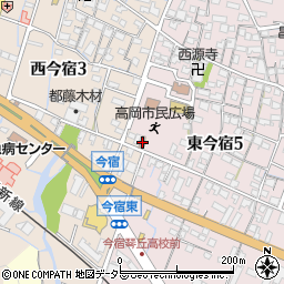 姫路高岡郵便局周辺の地図