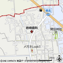 岩崎歯科医院周辺の地図