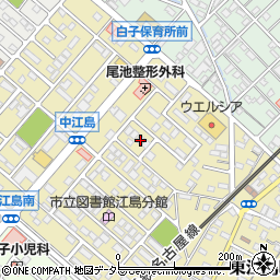 三重県鈴鹿市中江島町7-22周辺の地図