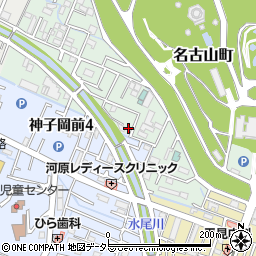 兵庫県姫路市名古山町4-30周辺の地図