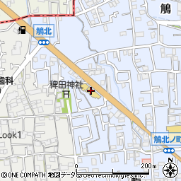 兵庫日産自動車太子北店周辺の地図