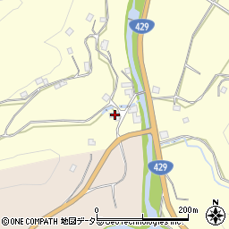 岡山県加賀郡吉備中央町上加茂1586周辺の地図