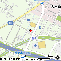 愛知県豊川市本野ケ原4丁目21周辺の地図