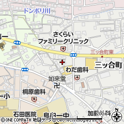 静岡県島田市三ッ合町1156-9周辺の地図