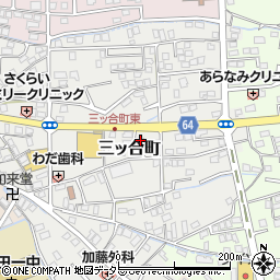 静岡県島田市三ッ合町1311周辺の地図
