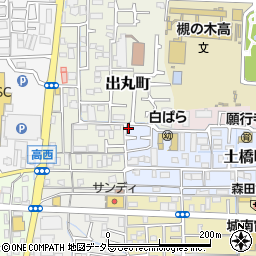 大阪府高槻市土橋町1-54周辺の地図
