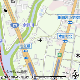 大阪府池田市木部町375周辺の地図