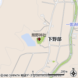 静岡県磐田市下野部1197-1周辺の地図