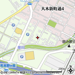 愛知県豊川市本野ケ原4丁目72周辺の地図