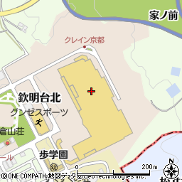 ナフコツーワンスタイル京都八幡店周辺の地図