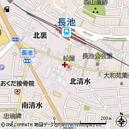 京都府城陽市長池北清水28周辺の地図