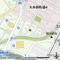 愛知県豊川市本野ケ原4丁目87周辺の地図