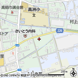 静岡県藤枝市高柳1252周辺の地図