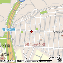 兵庫県小野市天神町80-737周辺の地図
