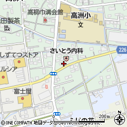 静岡県藤枝市高柳1295-1周辺の地図
