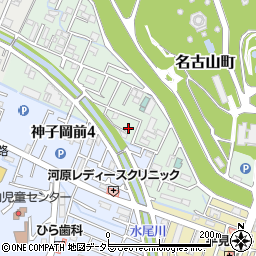 兵庫県姫路市名古山町4-12周辺の地図