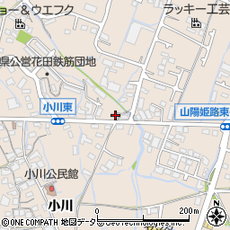 樹楽姫路花田周辺の地図