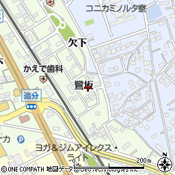 愛知県豊川市御油町鷺坂83周辺の地図