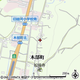 大阪府池田市木部町417周辺の地図