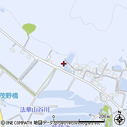 兵庫県加古川市志方町行常657周辺の地図