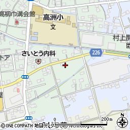 静岡県藤枝市高柳1251-3周辺の地図