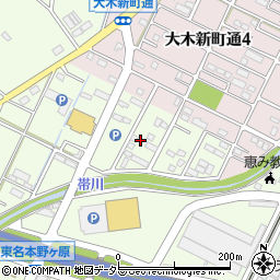 愛知県豊川市本野ケ原4丁目62周辺の地図
