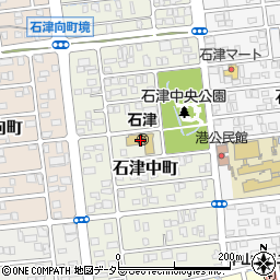 焼津市立　石津保育園周辺の地図