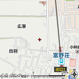 京都府城陽市枇杷庄広峯43周辺の地図