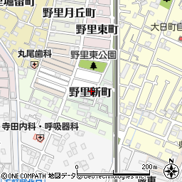 兵庫県姫路市野里新町周辺の地図