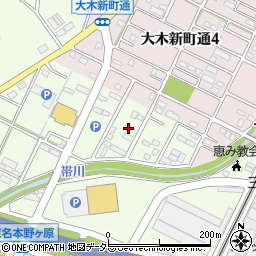 愛知県豊川市本野ケ原4丁目73周辺の地図