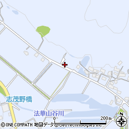 兵庫県加古川市志方町行常658-1周辺の地図