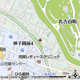 兵庫県姫路市名古山町4-14周辺の地図