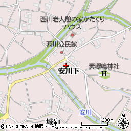 愛知県豊橋市石巻西川町安川下37周辺の地図