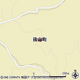 〒728-0005 広島県三次市後山町の地図