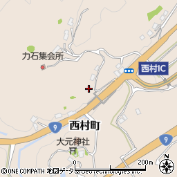 島根県浜田市西村町1259周辺の地図