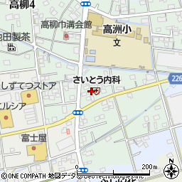 静岡県藤枝市高柳1293-1周辺の地図