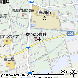 静岡県藤枝市高柳1296周辺の地図