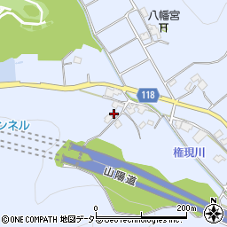兵庫県加古川市志方町野尻242周辺の地図