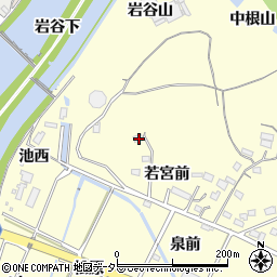 愛知県西尾市吉良町岡山若宮前11周辺の地図