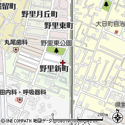 兵庫県姫路市野里新町2-33周辺の地図