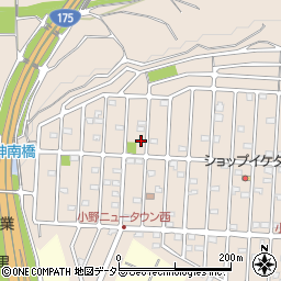 兵庫県小野市天神町80-704周辺の地図