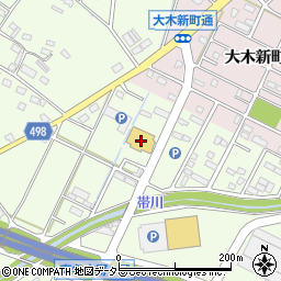 愛知県豊川市本野ケ原4丁目27周辺の地図