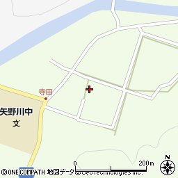 兵庫県相生市若狭野町寺田175周辺の地図