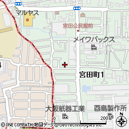 日本化学機械製造第二社宅周辺の地図