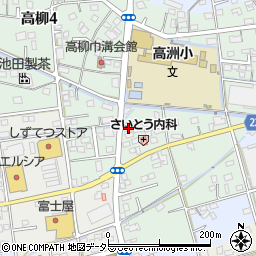 静岡県藤枝市高柳1288周辺の地図
