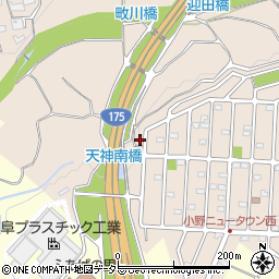 兵庫県小野市天神町80-1453周辺の地図