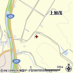 岡山県加賀郡吉備中央町上加茂1954-3周辺の地図