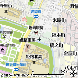 兵庫県姫路市鍵町11周辺の地図