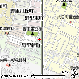 兵庫県姫路市野里新町2-36周辺の地図
